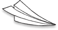 Grafik eines Papierflugzeuges